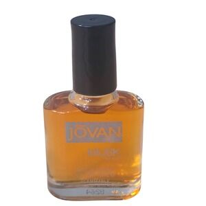 Jovan Musk for Men After Shave 0.5 fl‎ oz 15ml Travel Size Splash Glass Bottle